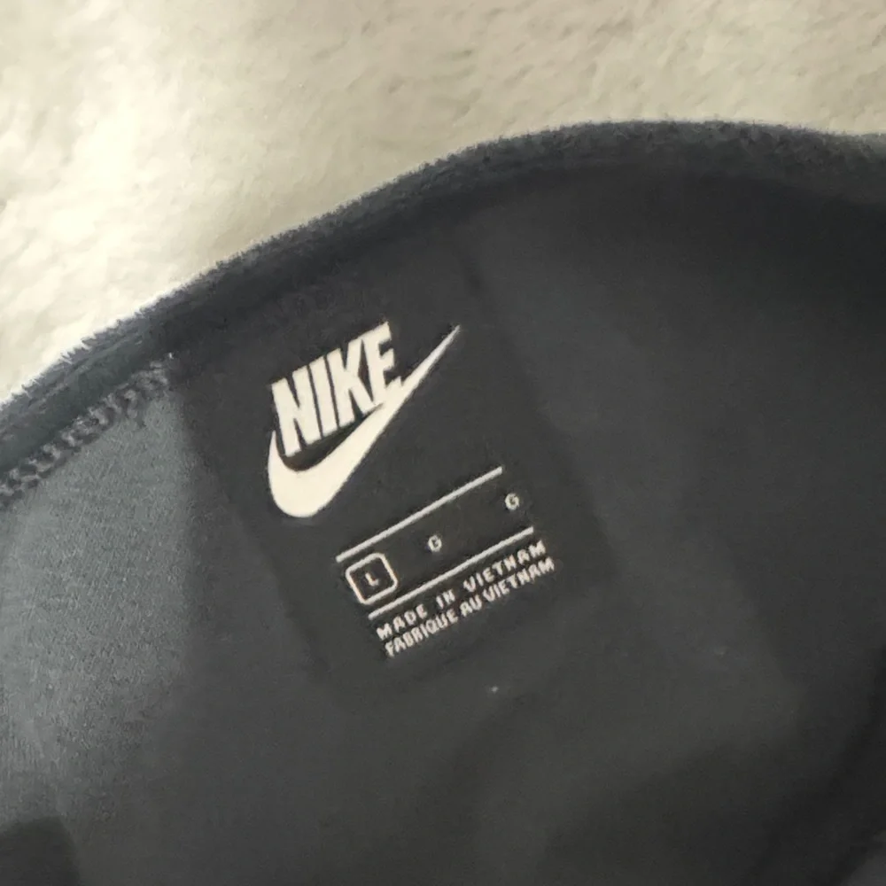 Nike Black Terry cloth  Tank Romper with Drawstring Waist - Picture 3 of 5